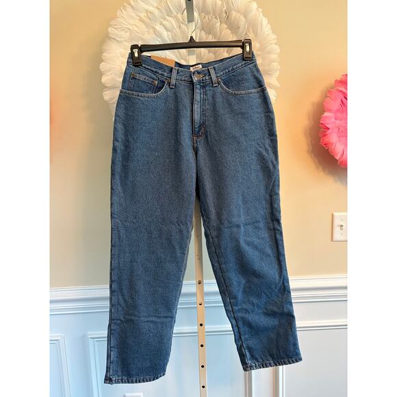 L.L.BEAN ORIGINAL FIT /RELAXED FLEECE LINED JEANS SIZE 10P - Picture 1 of 4